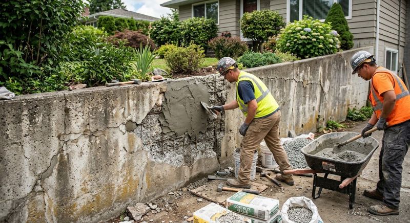 Retaining Wall Repair