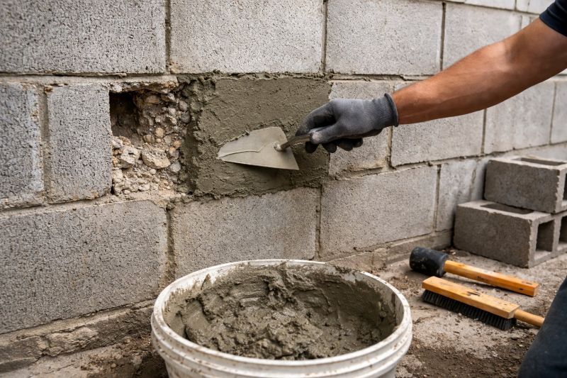 Block Wall Repair in Belfair, WA