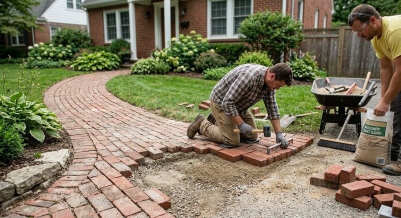 Brick Flatwork Repair in Bainbridge Island, WA