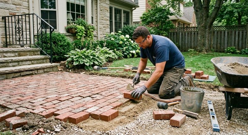 Brick Flatwork Repair in Bremerton, WA