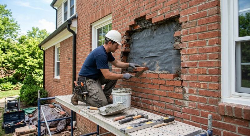 Brick Flatwork Repair in Fox Island, WA