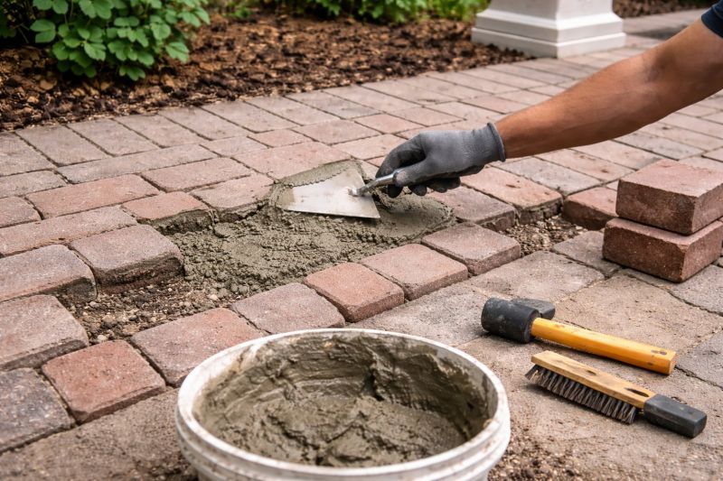 Brick Flatwork Repair in Kingston, WA
