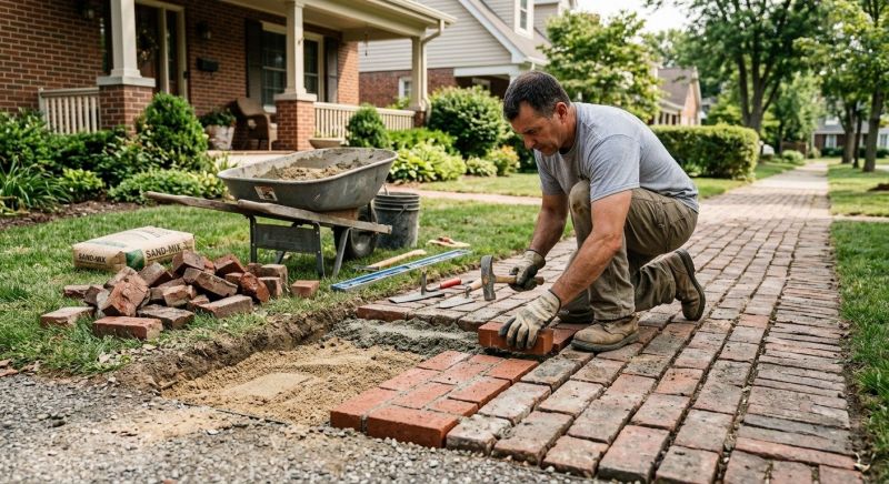 Brick Flatwork Repair in Olalla, WA