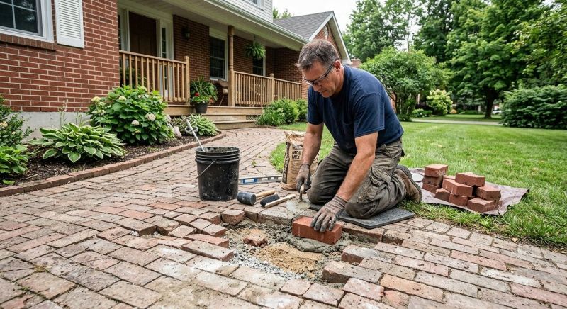 Brick Flatwork Repair in Silverdale, WA