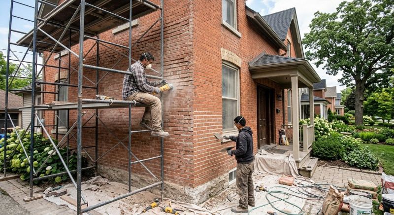Brick Restoration in Bainbridge Island, WA