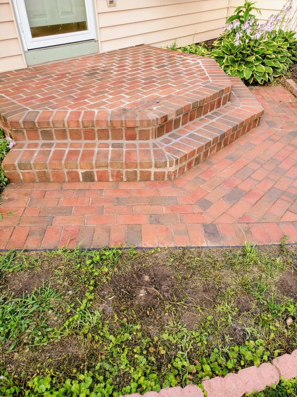 Brick Stoop Repair in Kitsap County, WA