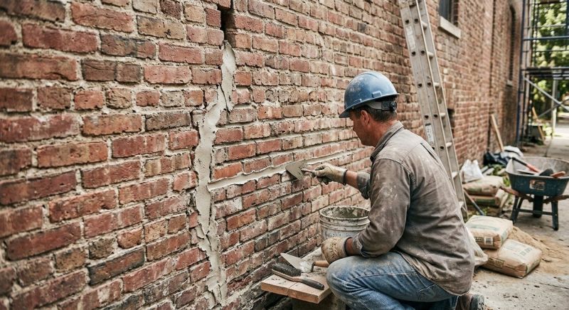 Brick Wall Repair in Bremerton, WA
