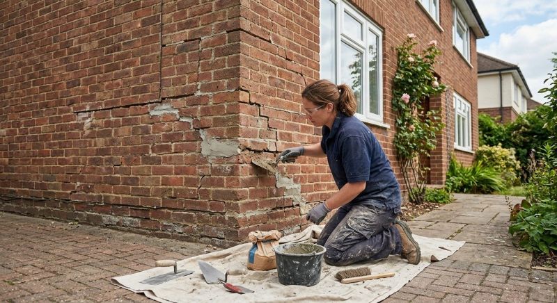 Brick Wall Repair in Fox Island, WA