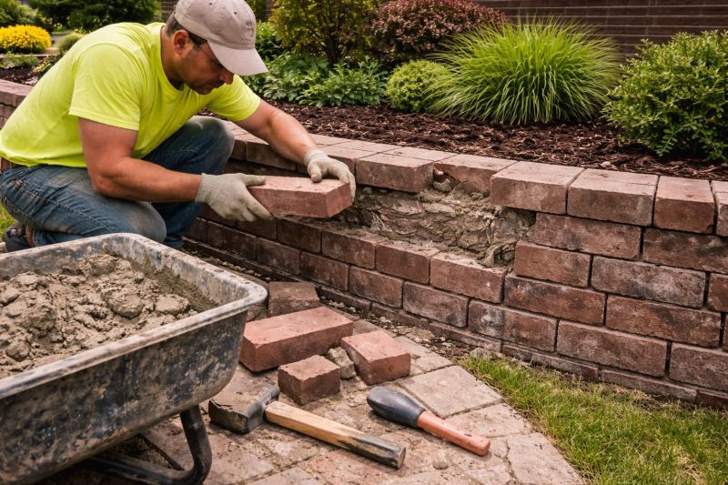 Brick Wall Repair in Kingston, WA