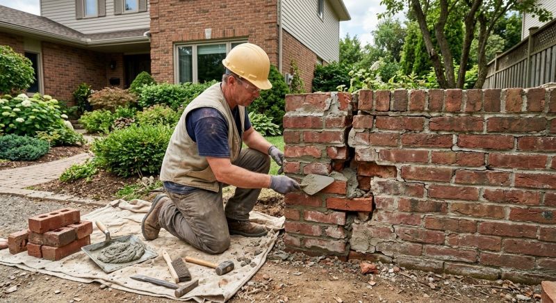 Masonry Wall Repair in Kitsap County, WA