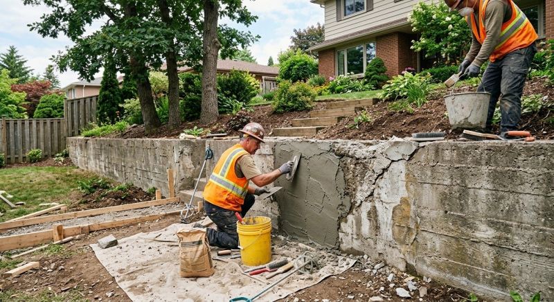 Retaining Wall Repair in Vashon, WA
