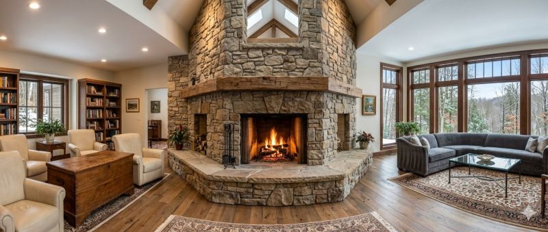 Stone Chimney Installation in Bremerton, WA