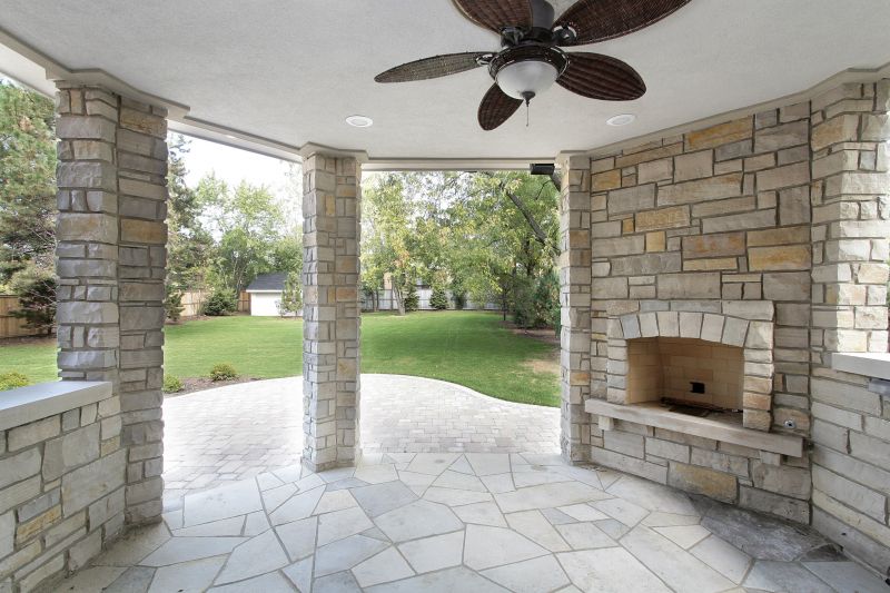 Stone Chimney Installation in Fox Island, WA