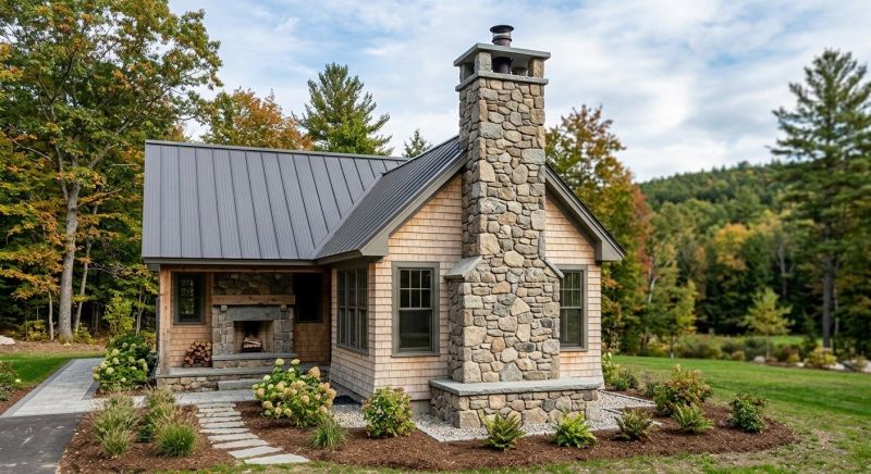 Stone Chimney Installation in Gig Harbor, WA