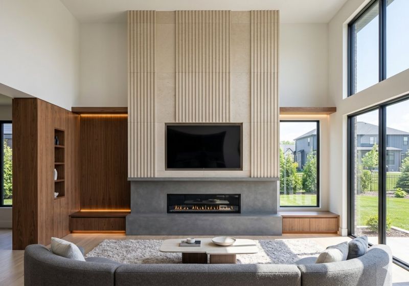 Stone Chimney Installation in Vashon, WA