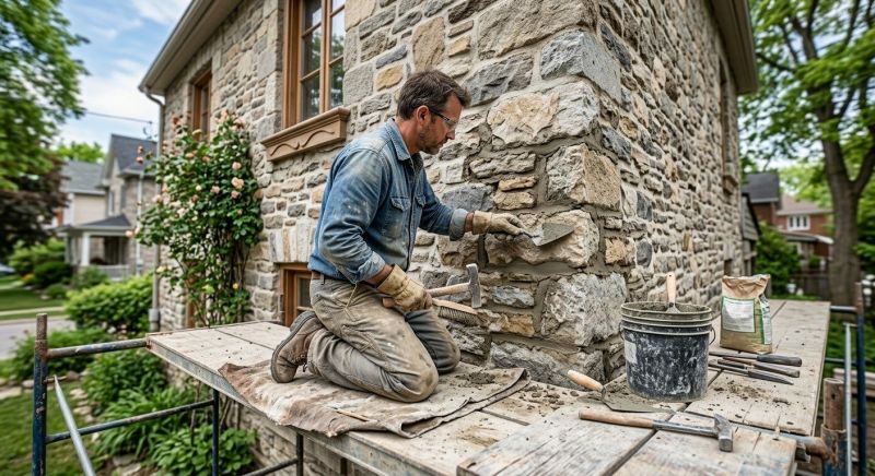 Stone Masonry Repair in Belfair, WA