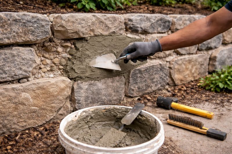 Stonework Repair in Kingston, WA